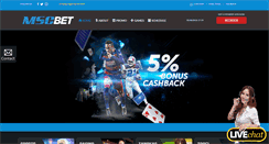 Desktop Screenshot of mscbet.com